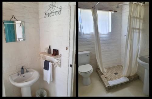 Ванна кімната в Klein Nektar Cottage
