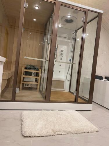 A bathroom at Апарт комплекс "Алтай"