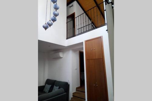Ruang duduk di Casa de los Olmos
