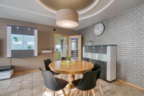 Dapur atau dapur kecil di Apartment Haus Tiefenbach