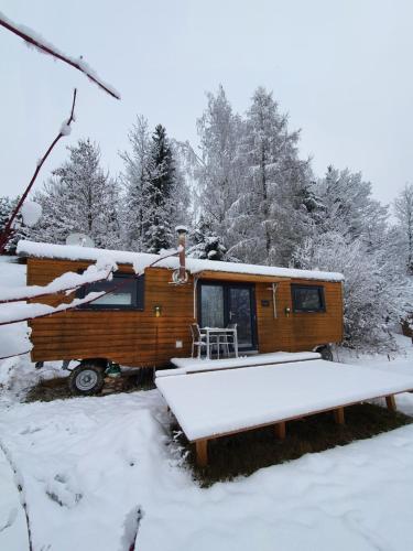 Tiny House Steirerbua v zimě