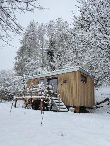 Tiny House Steirermadl en invierno