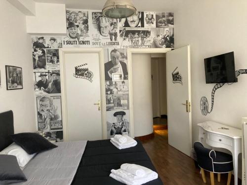 A bed or beds in a room at Al Civico 32