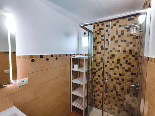Koupelna v ubytování Apartamento Casa de Valentina