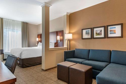 พื้นที่นั่งเล่นของ Comfort Suites Camp Hill-Harrisburg West