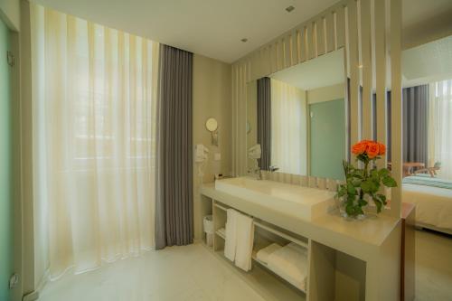Ванная комната в Hotel do Parque