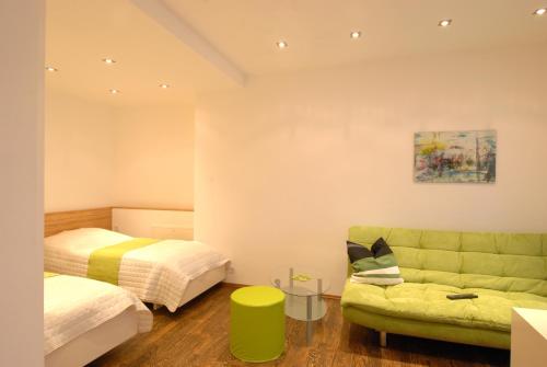 Ein Bett oder Betten in einem Zimmer der Unterkunft Appartement Haberl