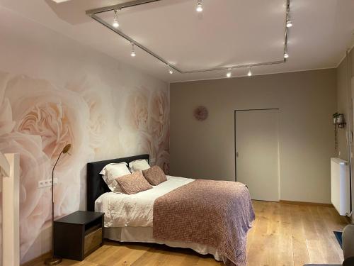Postel nebo postele na pokoji v ubytování B&B Het Doctershoes