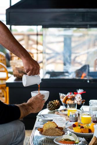 Jídlo v hotelu nebo okolí