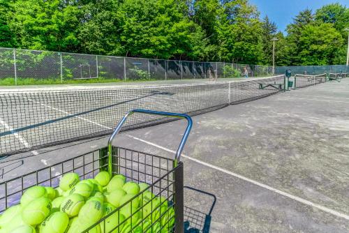 Trailside Highlands 부지 내 또는 인근에 있는 테니스 혹은 스쿼시 시설