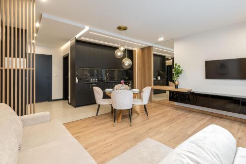 TV a/nebo společenská místnost v ubytování GA Luxury Apartments G20