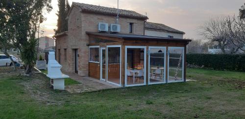 Το κτήριο όπου στεγάζεται  το bed & breakfast