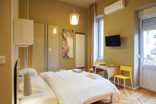 TV a/nebo společenská místnost v ubytování ComfortZone Zagreb center apartment