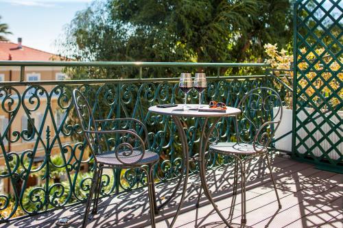 Balkón nebo terasa v ubytování Villa Sylva & Spa