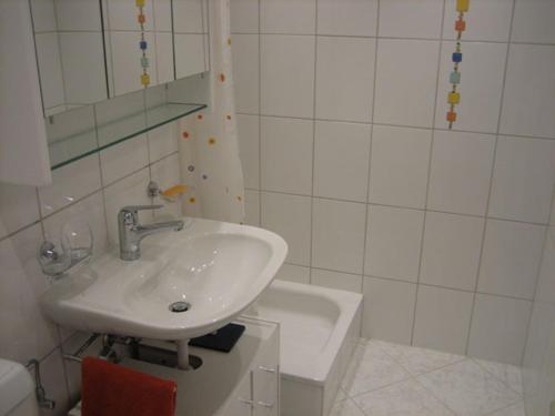 Koupelna v ubytování La Prada - 2 Zimmerwohnung mit 40m2 für max. 3 Personen