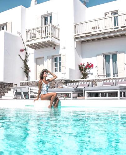 Πισίνα στο ή κοντά στο Mykonos Princess Hotel