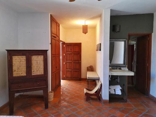 Kuchyň nebo kuchyňský kout v ubytování Hotel Casa Morena