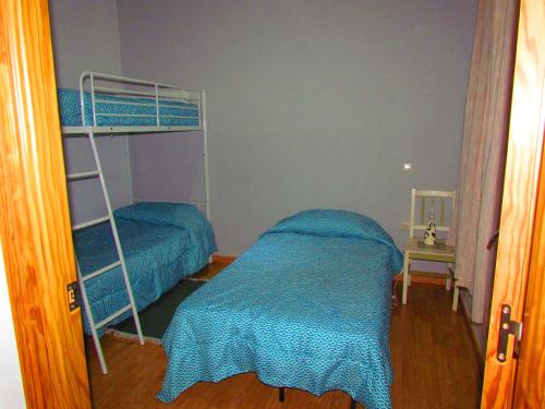 Ένα ή περισσότερα κρεβάτια σε δωμάτιο στο Apartamentos Casas Rurales "Paraje San Blas" TR-BA-00166