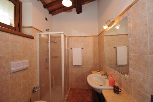 A bathroom at Agriturismo Il Morello