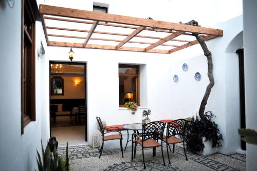 A seating area at Villa Amalia