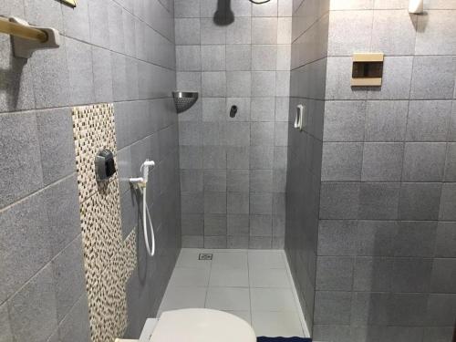Phòng tắm tại Pousada Azul Marinho