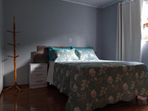 Cama o camas de una habitación en House Holdorf