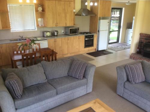 Køkken eller tekøkken på Oxford Holiday Cottage