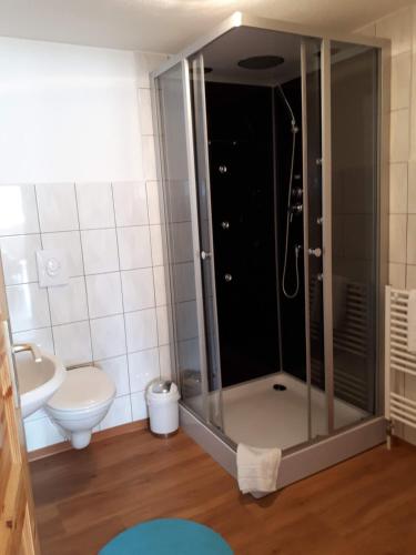 Ένα μπάνιο στο Monteurhotel B27