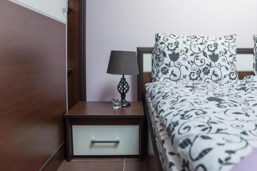 Postel nebo postele na pokoji v ubytování Central House
