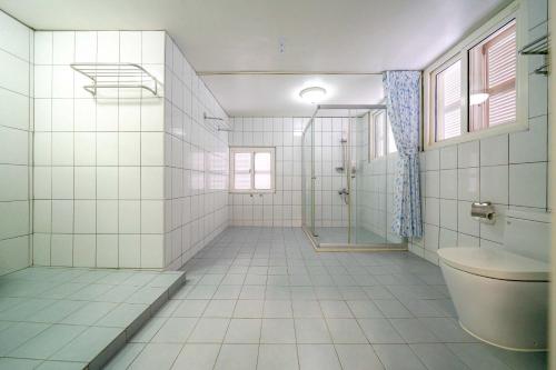 Salle de bains dans l'établissement Yi Jing B&B