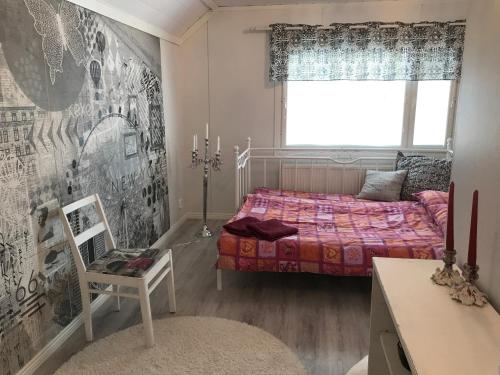 Cama o camas de una habitación en Moderni talo Tornion keskustassa