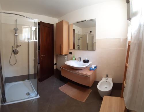 Koupelna v ubytování Villa Leilani B&B