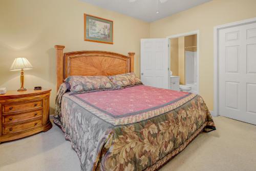 מיטה או מיטות בחדר ב-Willow Bend