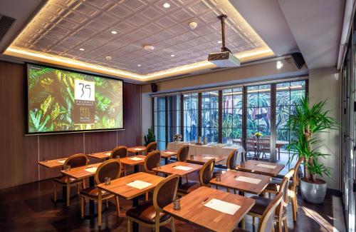 Restoran atau tempat lain untuk makan di 39 Kalamış Marina Hotel & Restaurant