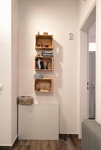アパートメントにある図書室