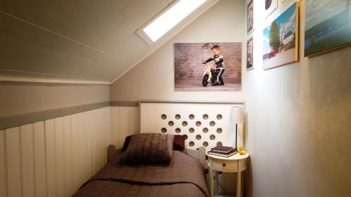 מיטה או מיטות בחדר ב-Photoeverhome