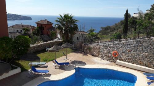 vistas a mar, en paraje natural