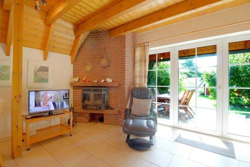 Una televisión o centro de entretenimiento en Strandvogt 2 ES8