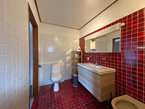 Koupelna v ubytování Koningshof