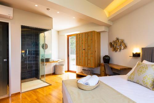 Ruang duduk di VillaLime Venue Estate