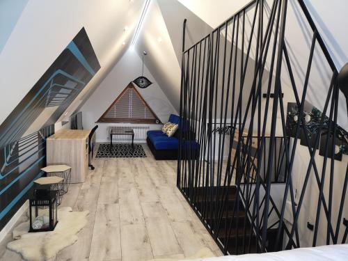 Χώρος καθιστικού στο ApartPodhale