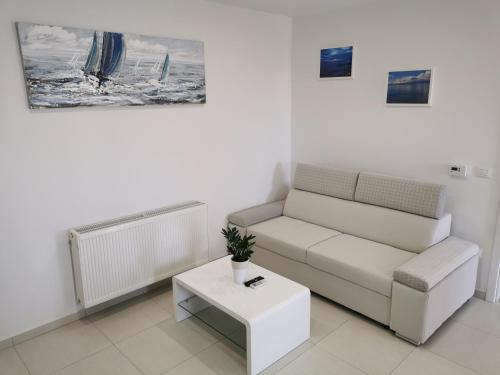 Posezení v ubytování Apartment David