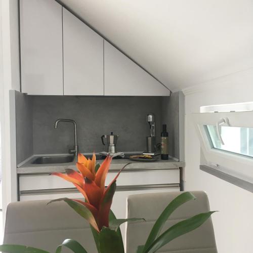 Dapur atau dapur kecil di Villa Evita
