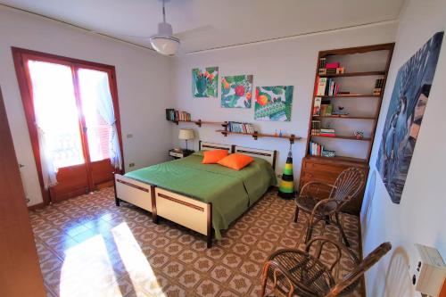 Ένα ή περισσότερα κρεβάτια σε δωμάτιο στο Villa Adriana - Xenia Sicily Villas