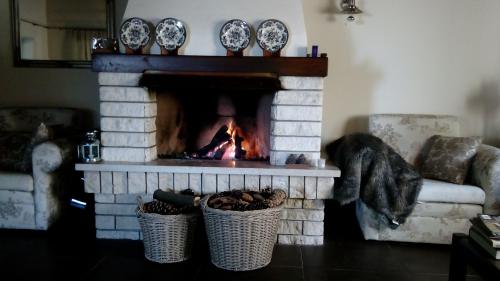 Posezení v ubytování MilBor Fruška Gora