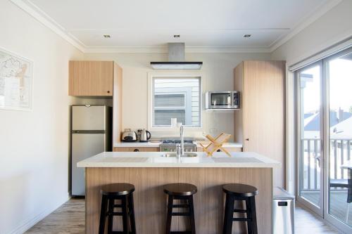 Dapur atau dapur kecil di Cardrona Hotel