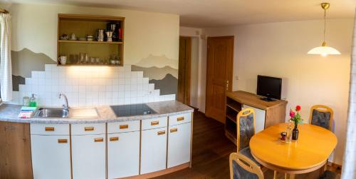Una cocina o zona de cocina en Ganoihof apartments