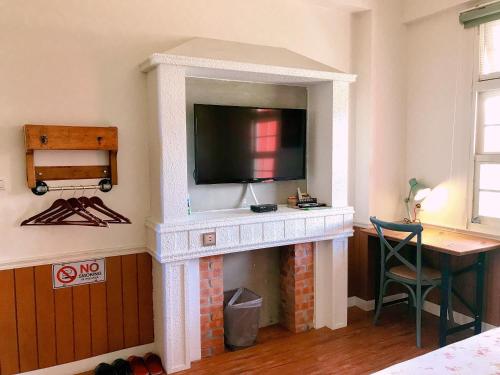 TV a/nebo společenská místnost v ubytování MiCarro B&B