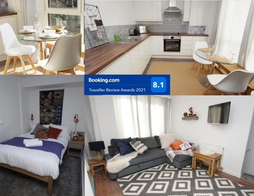 Air Host and Stay - Apartment 3 Broadhurst Court sleeps 4 minutes from town centre