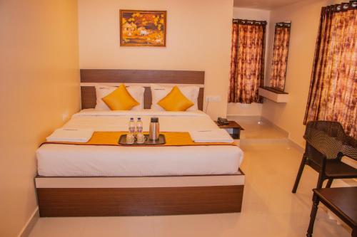Кровать или кровати в номере Hotel Mount View Comforts